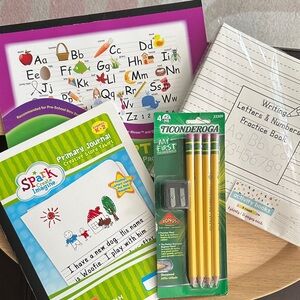 Learning to Write Bundle, Primary Journal, Pencils & Writing Practice Books